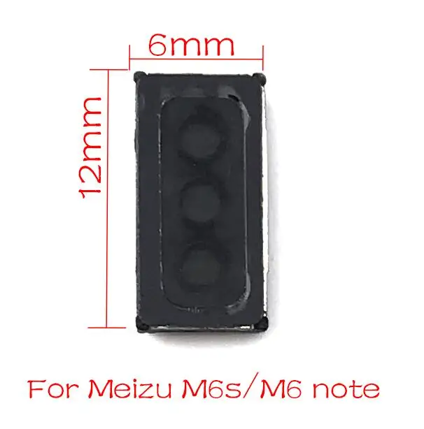 Для Meizu 16 16S 15 A5 E2 E3 M15 M6 M5 M5s Примечание X8 Pro 7 Plus U10 U20 наушник звук гибкий кабель динамика Замена Ремонт Запчасти - Цвет: For M6 M6S Note