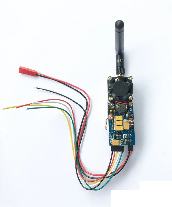 5 8G 2000MW FPV RC самолет беспроводной передатчик TS582000 Диапазон 2 км AV видео аудио + RC5808