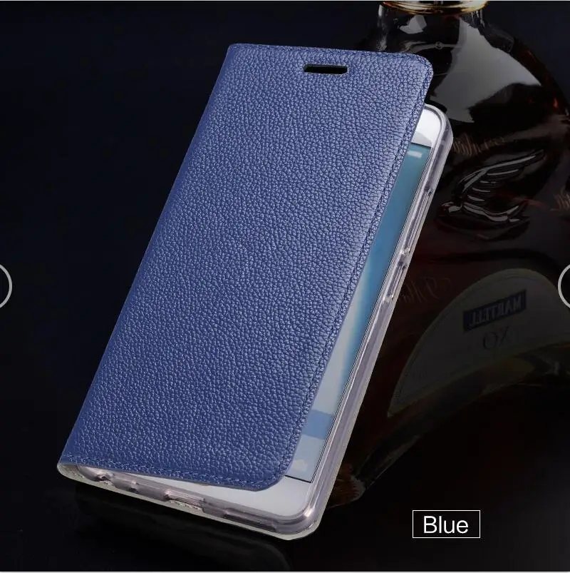 Чехол-книжка для телефона чехол s для samsung Galaxy S6 S7 край S8 S9 S10 Plus кожаный текстурный чехол для Note 8 9 A5 A7 A8 J3 J5 J7 чехол - Цвет: Blue