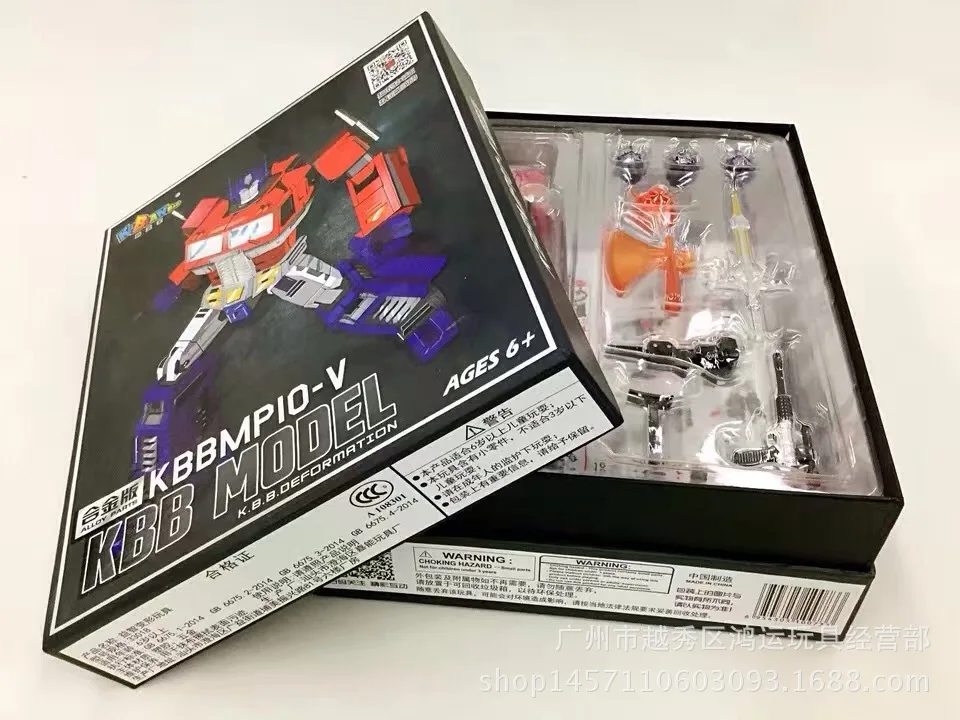 Крутая версия из сплава Бянь Бао, Mp10-v, гигантская модель Jingang, робот, игрушка для трансформации, Jingang Boy