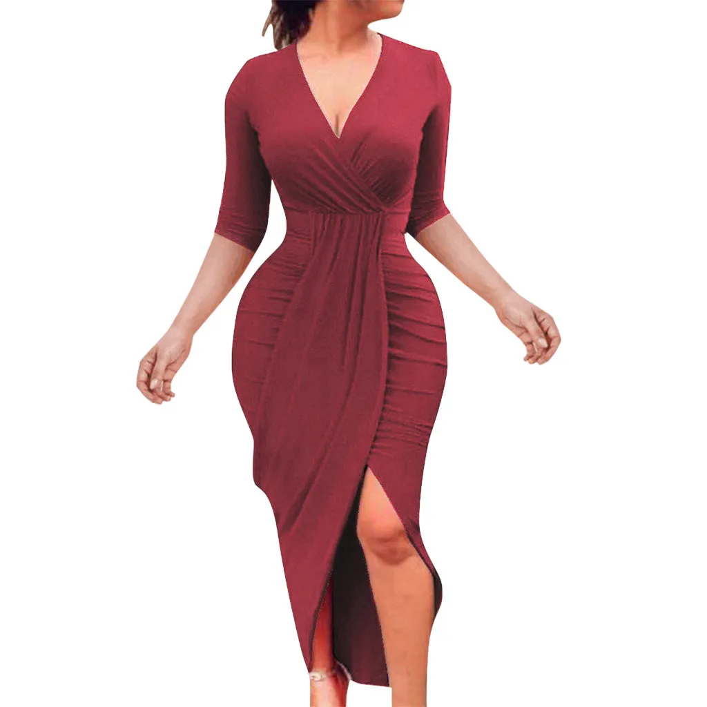 Женское платье vestidos de verano vestido ropa mujer, платья vestidos mujer robe, повседневное однотонное M-2XL с коротким рукавом, Z4