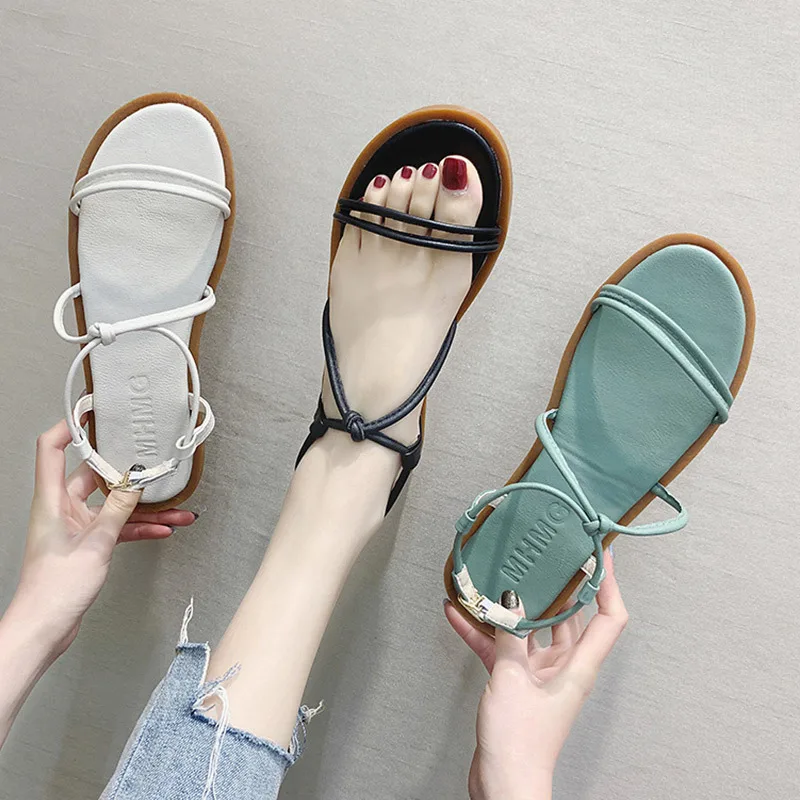 

2019 Ladies Summer Hollowed Sandals Women Sexy Rome Shoes