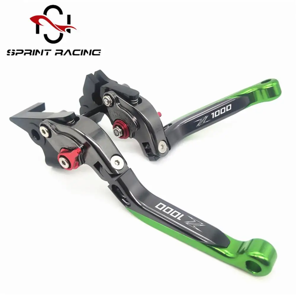 SPRINT гоночный складной мотоцикла с ЧПУ сцепные рычаги для kawasaki Z1000 2007 2008 2009 2010 2011 2012 2013