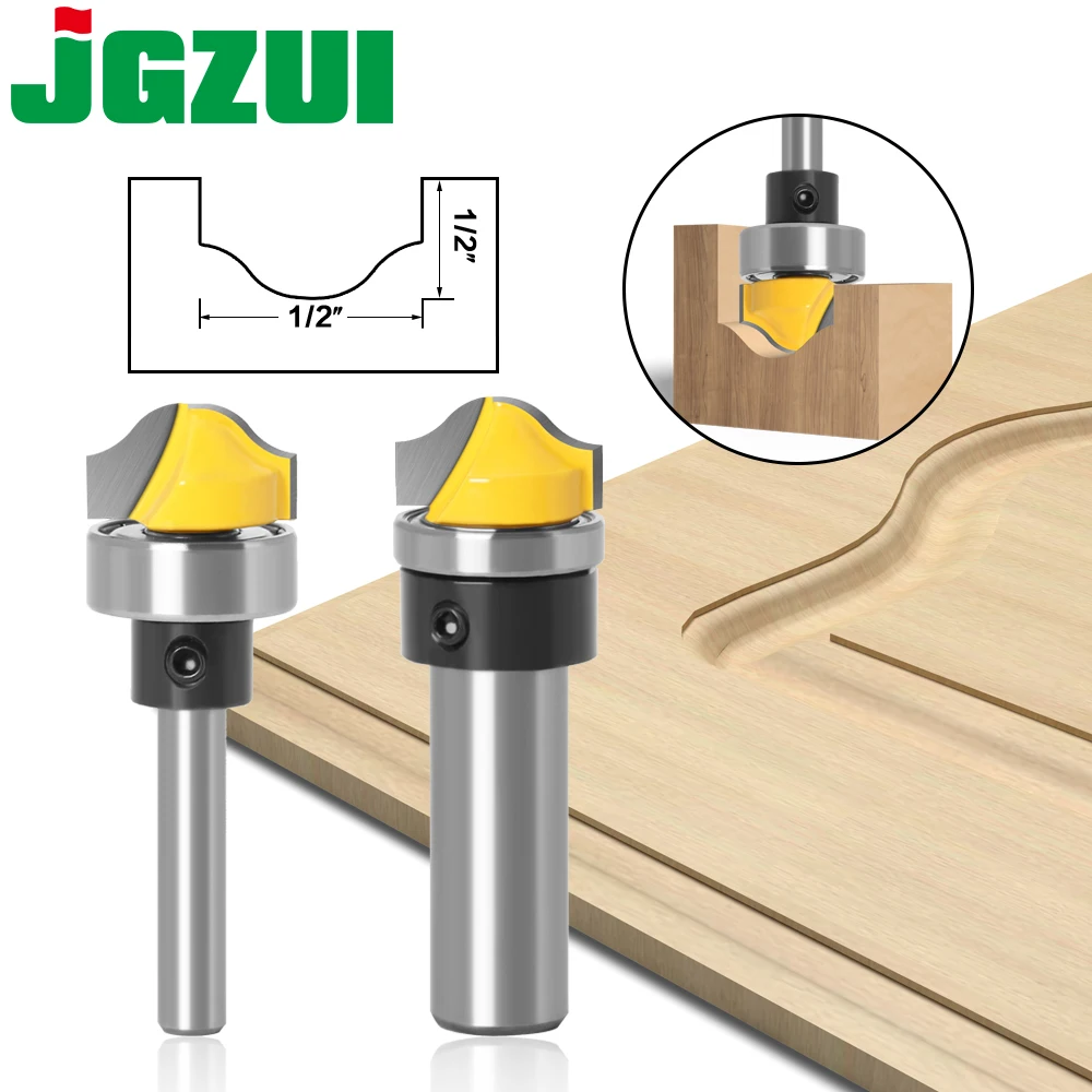 

3/4" Faux Panel Ogee Groove Router Bit - 1/4" 1/2''8" 12mm Shank Woodworking cutter Tenon Cutter for Woodworking Tools