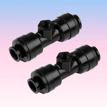 

10 Pcs Low Pressure Spray Nozzle Tee Joint Spray Cooling Atomization Effect Irrigation Integrated Drippers Sprinklers Emitter Dr