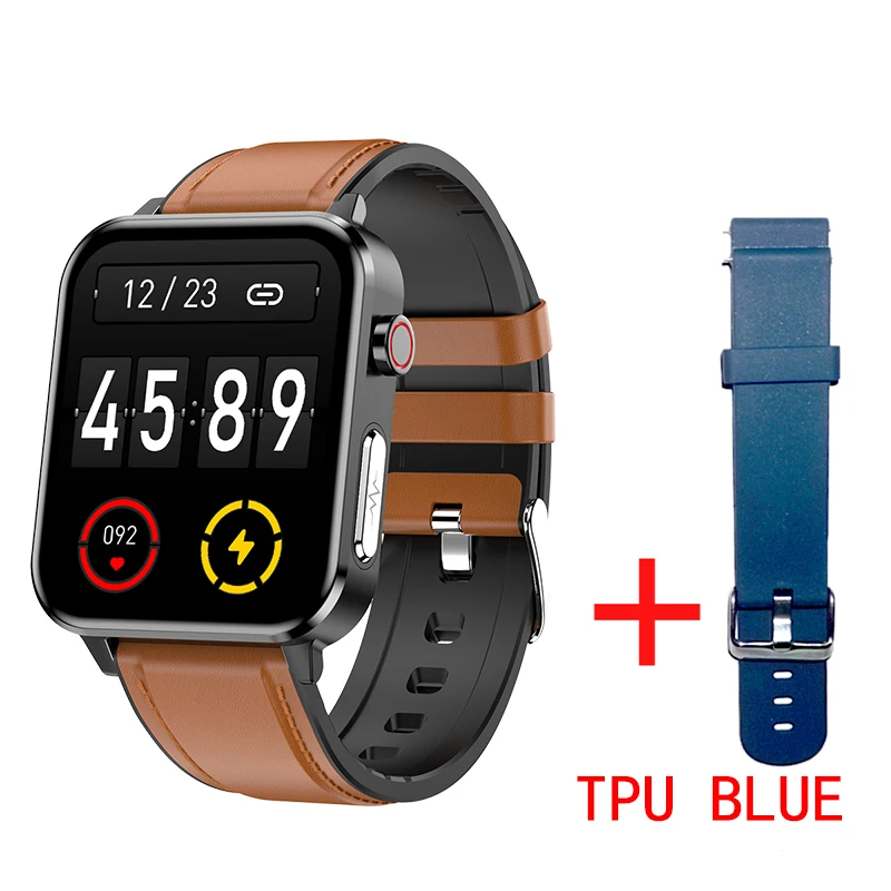 UGUMO 2022 PPG ECG Smart Watch Men with Body Temperature Heart Rate Blood Pressure measurement Smartwatch Fitness bracelet 