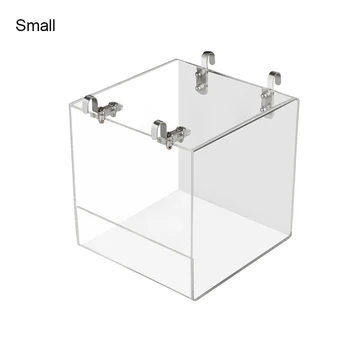 

Transparent Birds Bath Bathtub Acrylic for Caged Birds Cockatiel Bath Clean Pet WXV Sale