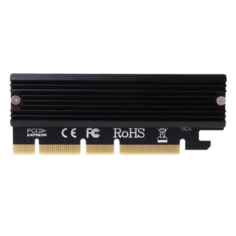 PCI Express 3,0x16 на основе PCIe NVMe и AHCI SSD адаптер с теплоотводом