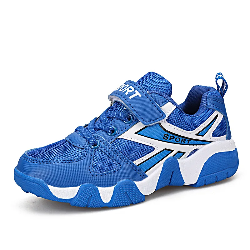 

Autumn New Style Korean-style Mesh Punched Sheet Shoes Spring Big Small CHILDREN'S Versatile Children Sports Shoes