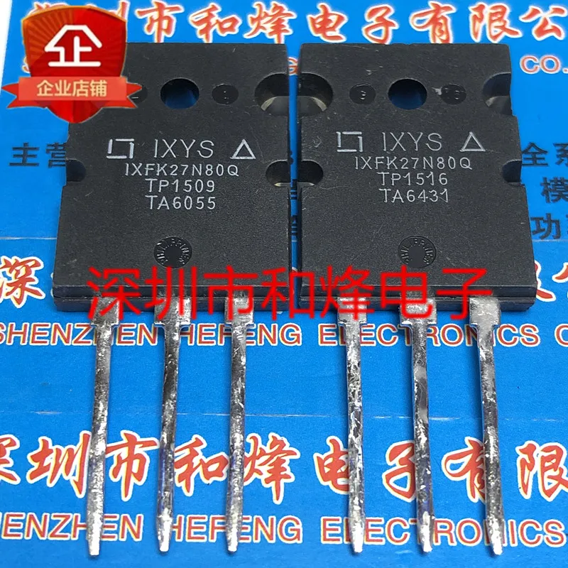 

5PCS/Lot IXFK27N80Q ½ TO-264 800V 27A