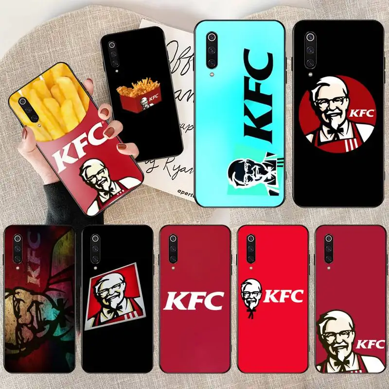 

CUTEWANAN KFC Newly Arrived Black Cell Phone Case for Redmi Note 8 8A 7 6 6A 5 5A 4 4X 4A Go Pro Plus Prime