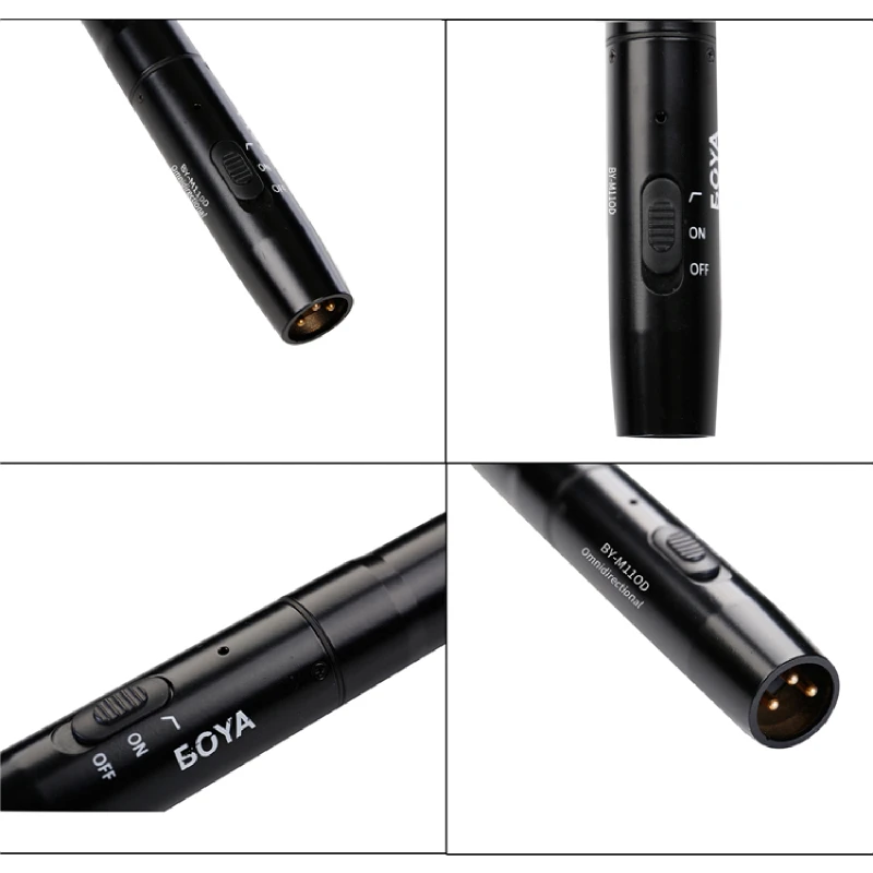 BOYA BY-M11OD Omnidiretional конденсаторный Lavalier микрофонная система для интервью кинотеатра трансляции сцены видео записи