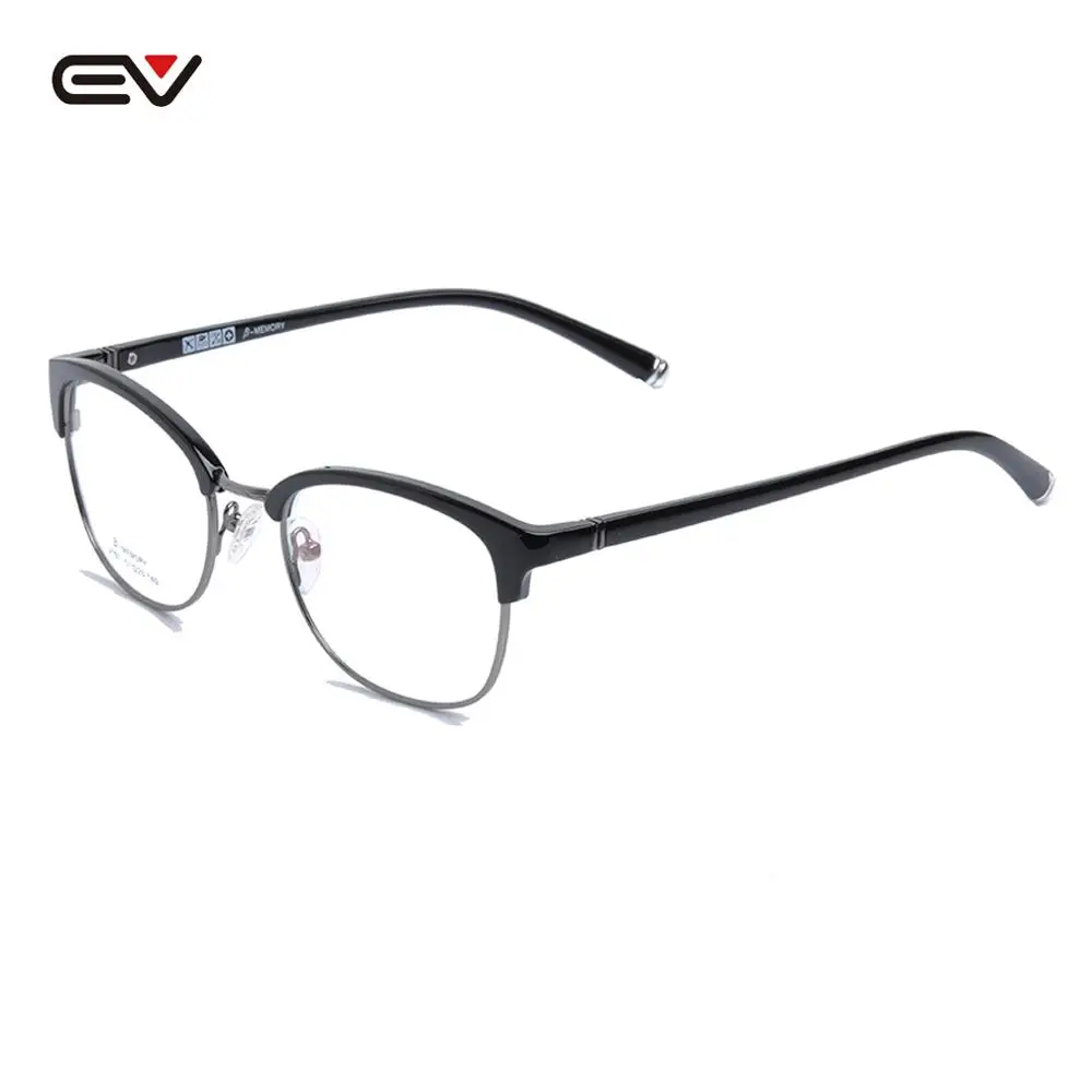 Винтаж Nerd рамки Eyeglasses способа с прозрачными линзами в стиле ретро глаз оправы для очков в стиле унисекс, Eeyeglasses W/Чехол квадратный Стиль очки с диоптриями