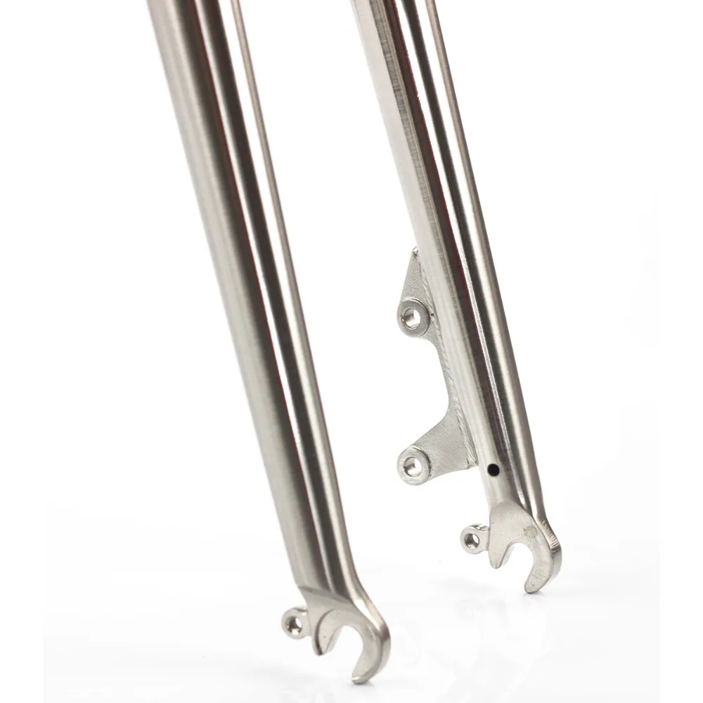 Reynolds 520 CR-MO сталь MTB велосипедная Рама 27," 650B Классическая Серебряная Щетка 15,5" 1" 18,5" высокое качество