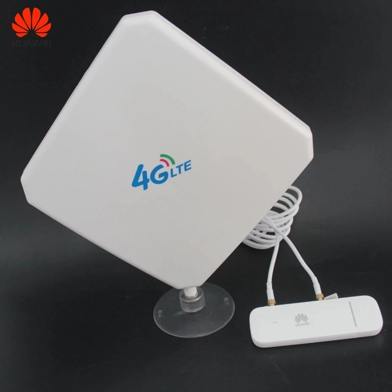 Mở Khóa HUAWEI E3372 E3372h-153/ 607 150Mbps 4G LTE USB Modem Dongle Ăng Ten Kép Cổng best wifi router for home 3G Modems