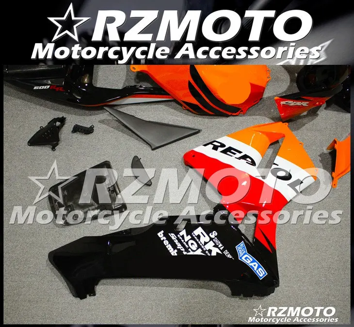 Мотоциклетный обтекатель abs комплект для HONDA CBR600RR F5 2005-2006 год корпусные детали moldStore № 0755