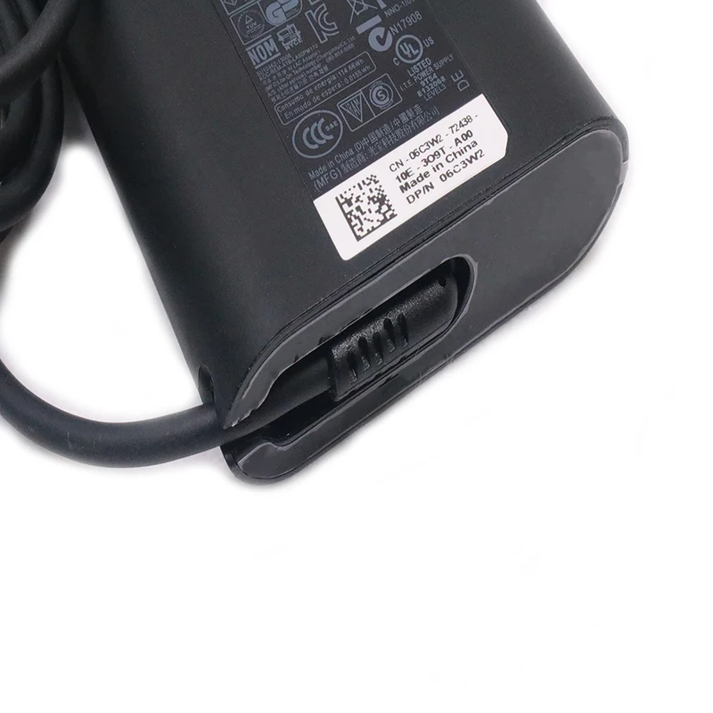 Huiyuan подходит для нового 20 в 4.5A 90 Вт usb type C адаптер питания переменного тока зарядное устройство для ноутбука Dell 5280 5480 5580 LA90PM170 TDK33 0TDK33