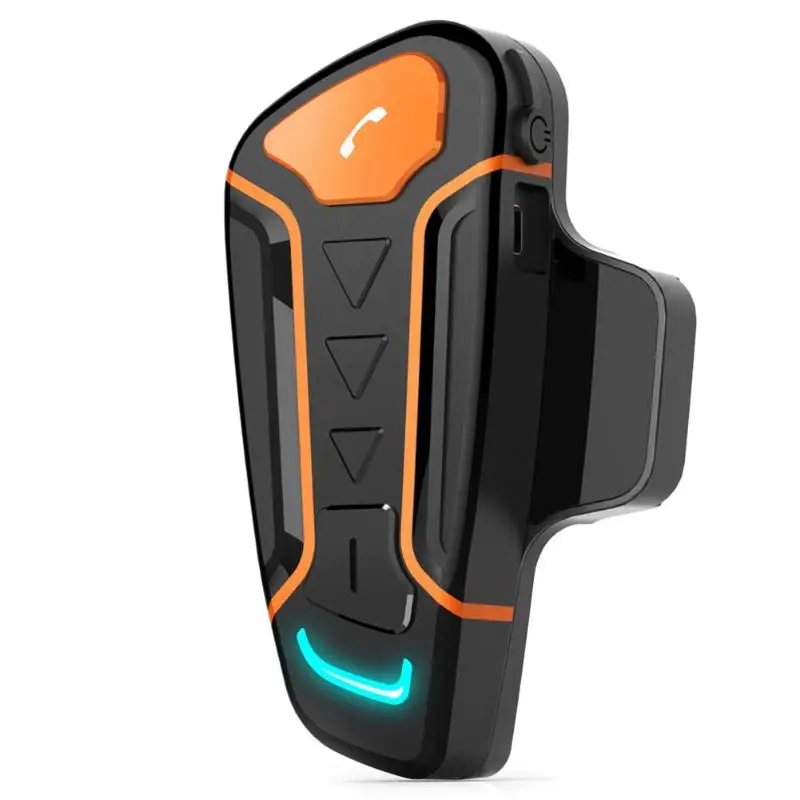 WT003 1000 м Bluetooth мотоциклетный шлем гарнитура IPX5 беспроводной домофон Водонепроницаемый солнцезащитный экран Мозольный Прямая