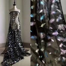 Высококачественная Рождественская позолоченная фатиновая ткань с разноцветными перьями, юбка-пачка для выступлений, костюм