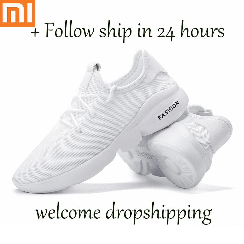 Xiaomi/мужская повседневная обувь; Мужская Спортивная обувь; дышащая обувь; Sapato Masculino; Легкие мужские кроссовки; удобная мужская обувь для бега