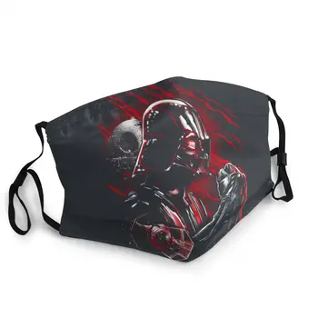 

Star Wars Wrath Of Darth Vader Reusable Mouth Face Mask Printed Anti Haze Dustproof Protection Cover Respirator Muffle