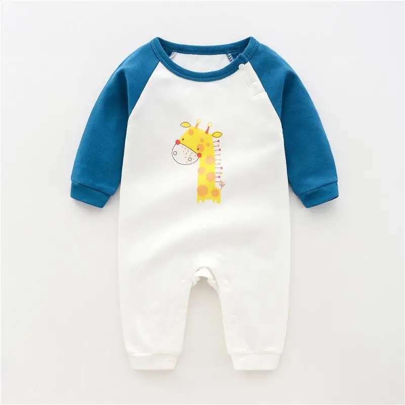 Детский комбинезон для новорожденных; Одежда для маленьких девочек; цельнокроеный комплект для маленьких мальчиков; Ползунки Одежда для новорожденных - Цвет: P23