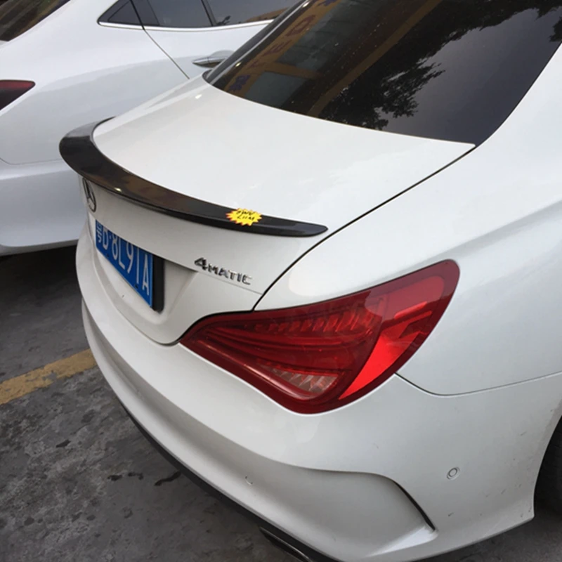 Spoiler Alettone Posteriore Cf Di Ricambio Stile Mercedes Cla W117 Amg In Fibra Di Carbonio Per Benz 2013 Cla 180 Cla200 Cla 250