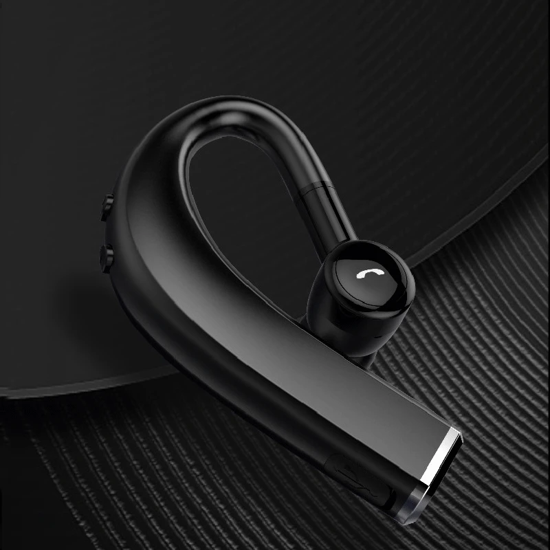 Wireless Bluetooth Earphones Stereo Headset Single Handsfree with Microphone Business Bluetooth Headphones