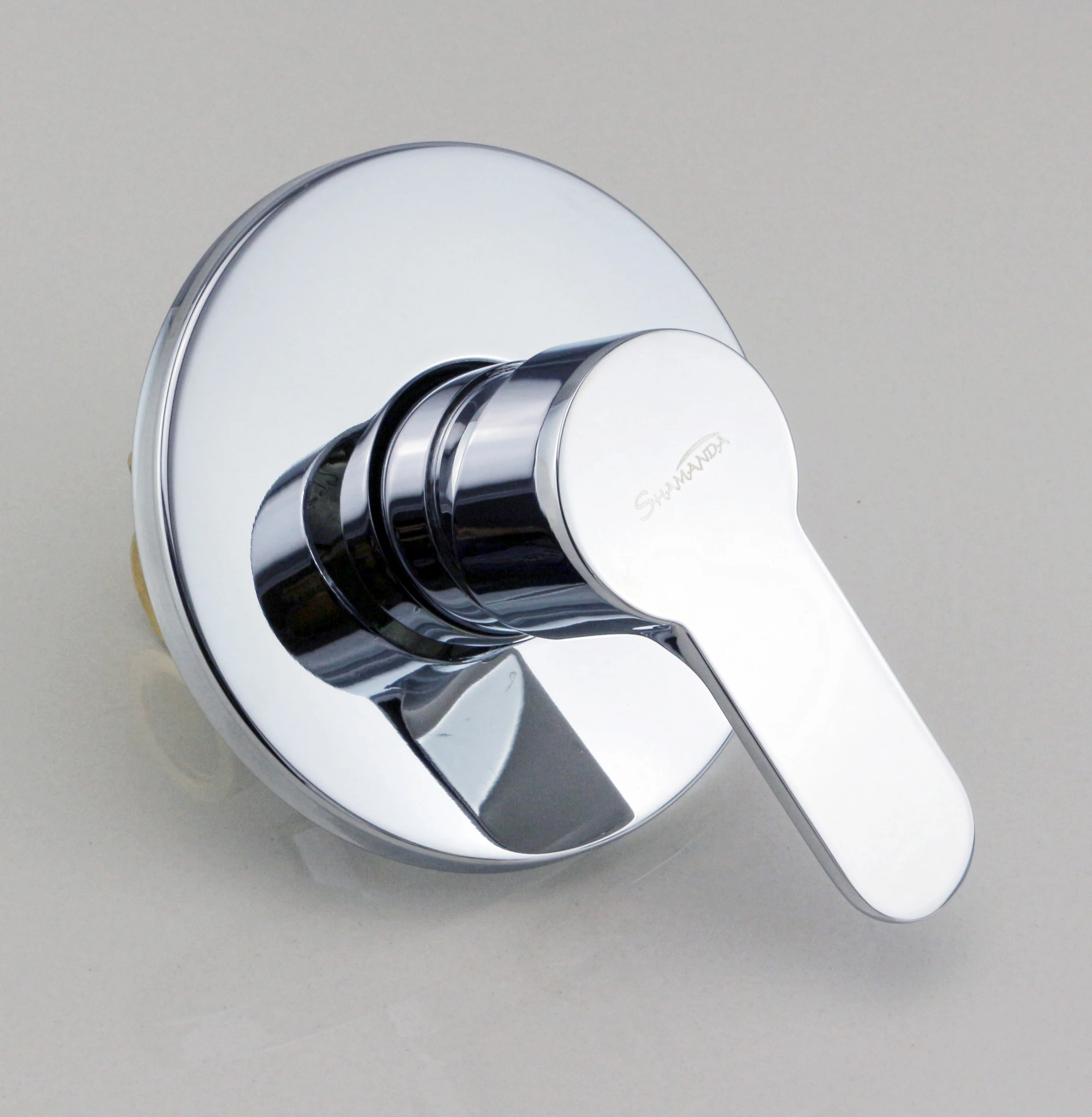 Bathroom Products In Wall Mounted Faucet Bath and Shower Mixer Valve Brass Chrome Single Function Actuated Faucet Valve-17559