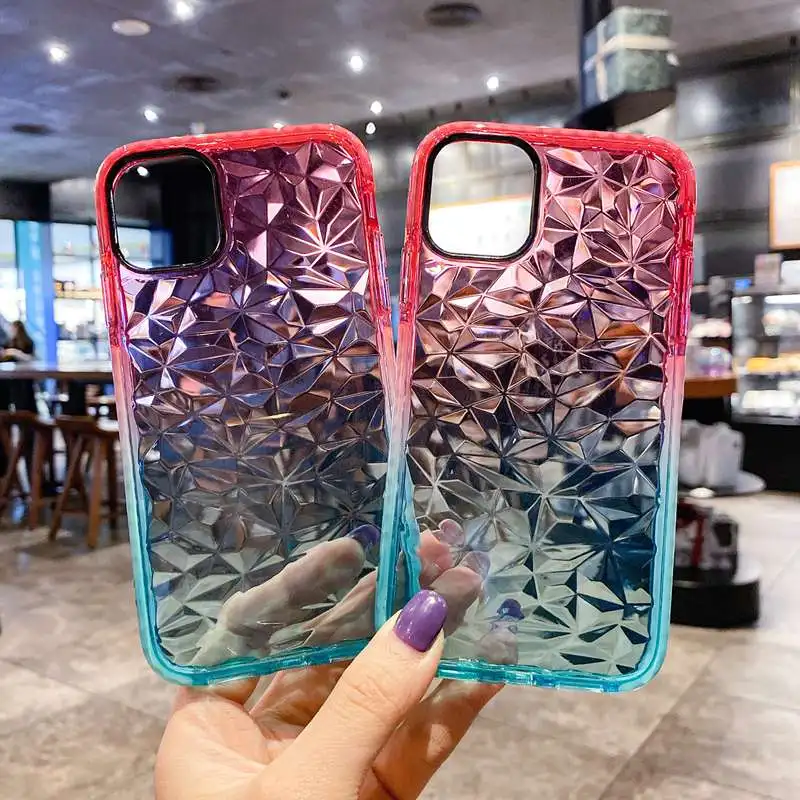 Роскошный чехол Jelly для телефона iPhone 12 Mini 11 Pro XS MAX XR i X 7 8 6 6s Plus SE 2020 мягкий