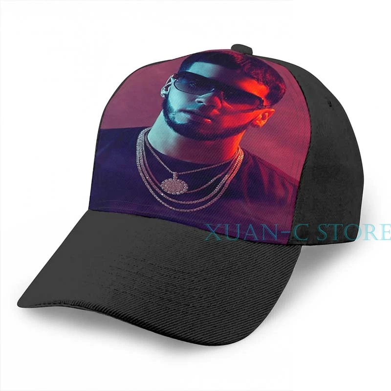 ANUEL AA баскетбольная Кепка(2) мужская и женская модная черная шляпа унисекс с принтом