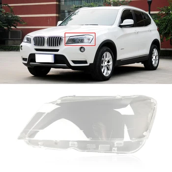 

CAPQX For BMW X3 F25 2011-2013 Front Headlamp Lampcover Headlight Lampshade Waterproof Bright LampShade Shell Cover