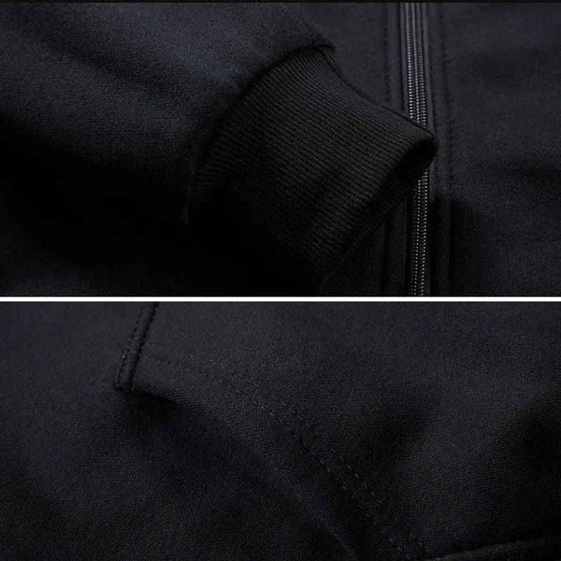 Зимняя флисовая Мужская толстовка 5XL 6XL 7XL 8XL бюст 146 см плюс размер теплая мужская Толстовка 5 цветов