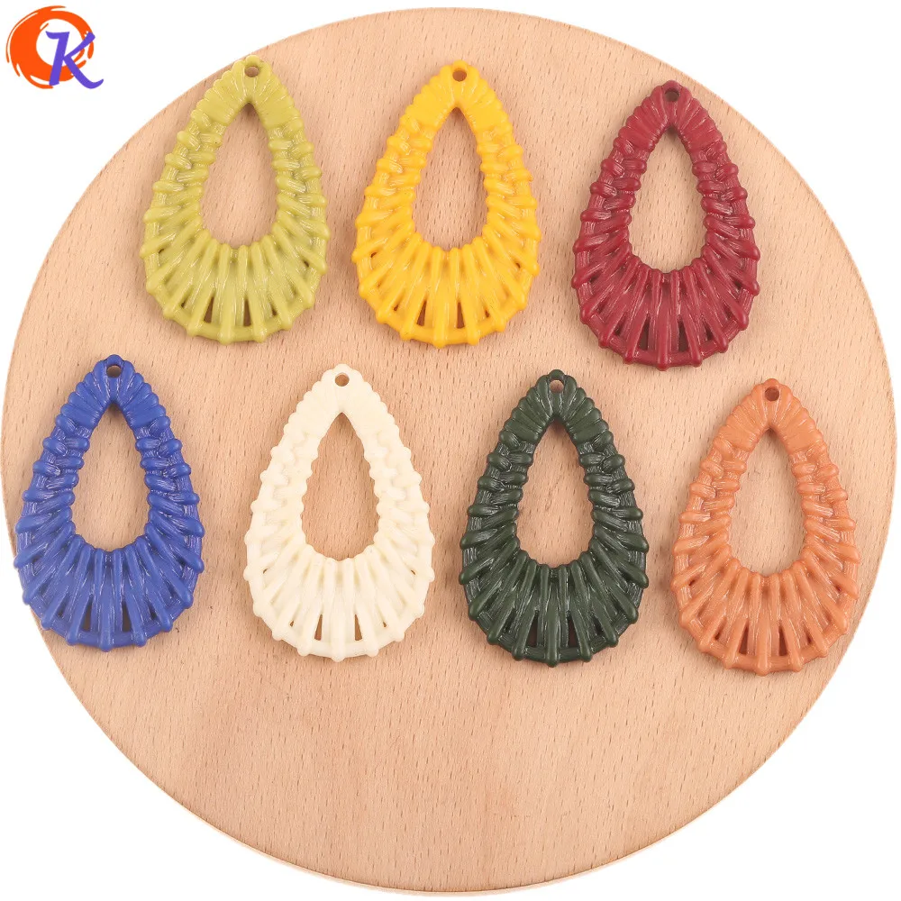 

Cordial Design 32*50mm 100Pcs Jewelry Accessories/Acrylic Bead/Hand Made/DIY Beads/Drop Shape/Jewelry Making/Earring Findings
