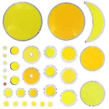 

COOLEEON DC Round LED COB Chip On Board 5W 10W 20W 30W 50W 200W Circular Light Source Warm Natural Cold White LED Bulb Lamp DIY