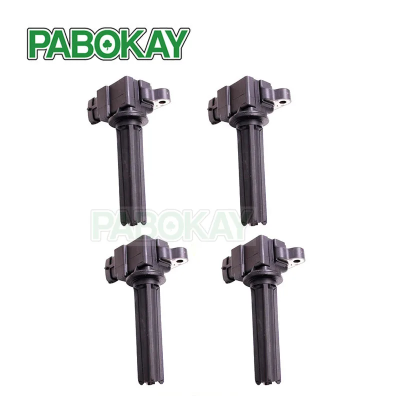 4 катушки зажигания для Saab 9-3 &amp 9-3X 2 0 Turbo 12787707 H6T6071 880370 880370B 880370HQ 880370A DMB1103 UF526 UF-526 12849