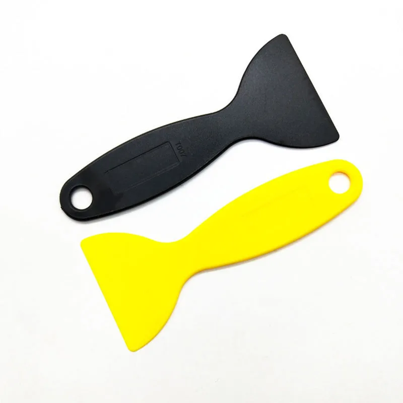 Plastic Multi-purpose Shovel Anti-static Scraper Car Mobile Phone Film Glass Decontamination And Glue Removal Small Scraper shovel blade cleaning wall artifact multifunctional kitchen cleaning beauty seam glass glue removal shovel scraper edge trimmer