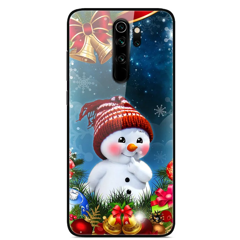 6,53 ''для Xiaomi Redmi Note 8 Pro Чехол из закаленного стекла жесткая задняя крышка защитный чехол для телефона s для Redmi Note8 Pro 8Pro бампер - Цвет: 25