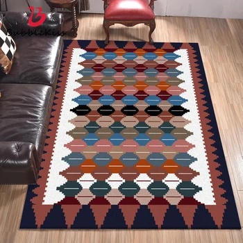 

Bubble Kiss Modern Art Carpets For Bedroom Brown Black Abstract Geometric Pattern Home Decor Carpet Indoor Balcony Non-Slip Mat