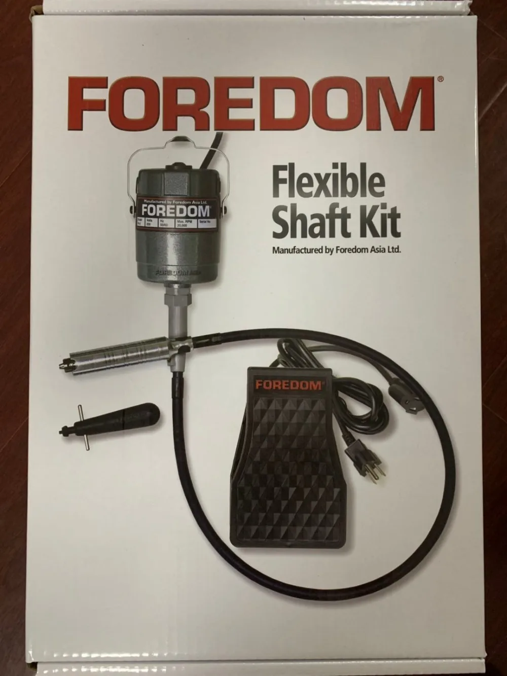 Foredom CC30 flexshaft машина, мотор для полировки зубов, гибкий стержень дробилки часы полировальный гравировальный шлифовальный Вращающийся набор инструментов