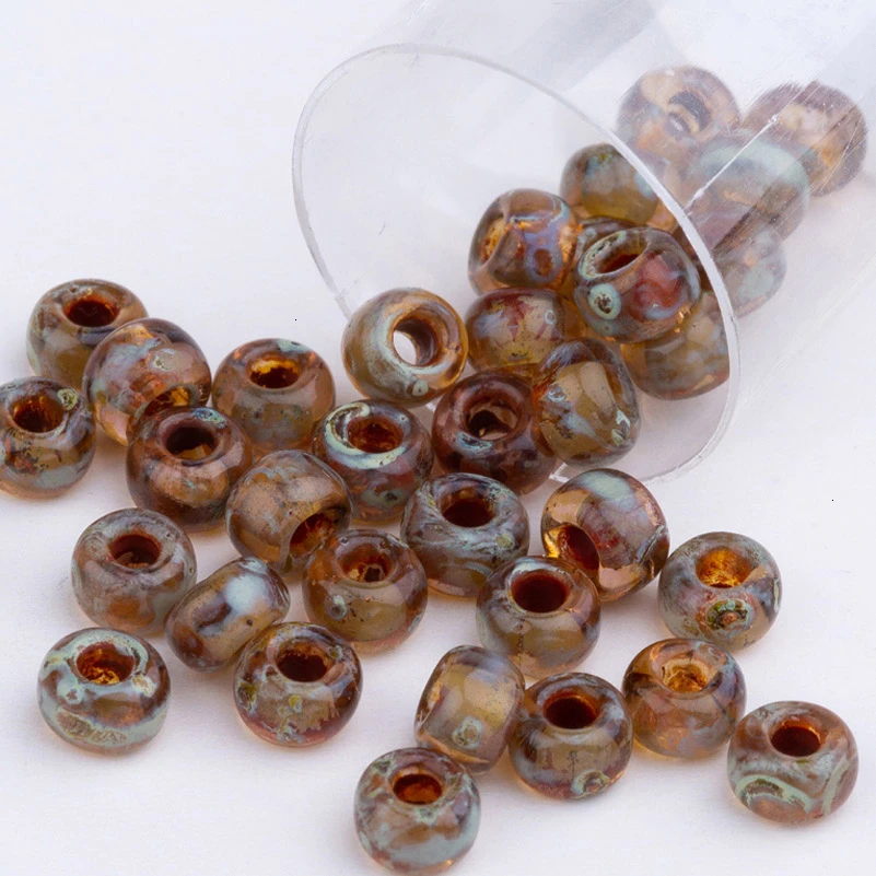 Taidian японский Seedbeads Miyuki Picasso 11/0 2 мм 5 граммов рукоделие родной diy-творчества в большом количестве разноцветное платье для одежды о 480 шт - Цвет: 4505