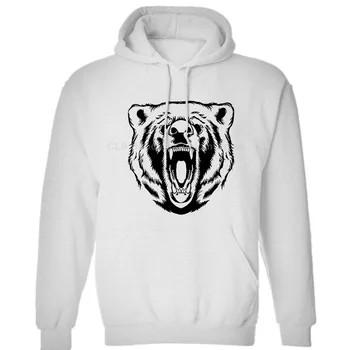 

Grizzly Bear,Wild Hunter Tattoo Panda Wildlife Christmas Gift Mens Neutral (Womens) Winter Hoodies Sweatshirts Free Shipping