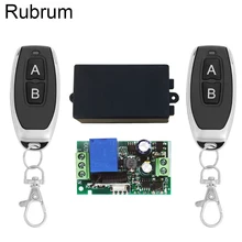 Rubrum AC 220 В 433 МГц реле 1CH пульт дистанционного управления приемник RF релейный переключатель модуль беспроводной 433 МГц для светильник