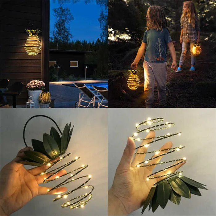 Pineapple Garden Solar Light 1