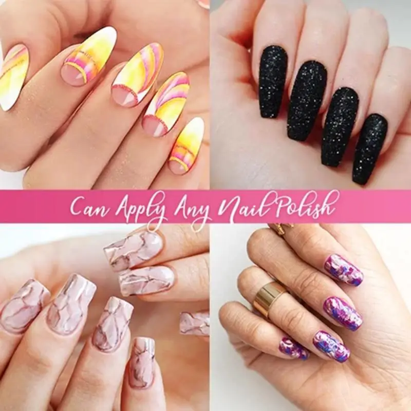 Nail Art трещины для ухода за ногтями гель Броня укрепление Гель-лак для ногтей+ 10 шт. волокно удлинитель