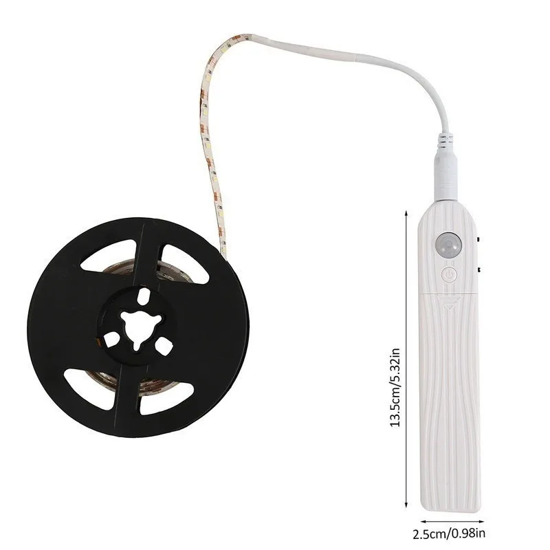 PIR-Motion-Sensor-LED-Bed-Closet-Night-Light-1M-2M-Dimmable-Flexiable-LED-Strip-Lamp-AAA(4)