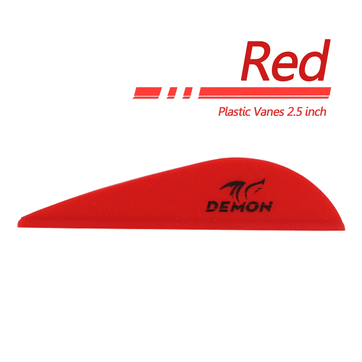 Palhetas de Plástico Tpu para Alvo Polegada Seta Flexching Direita Waterdrop Caça Setas Faça Você Mesmo 60 Peças - Lote 2.5 Asa 32 Arco e flecha