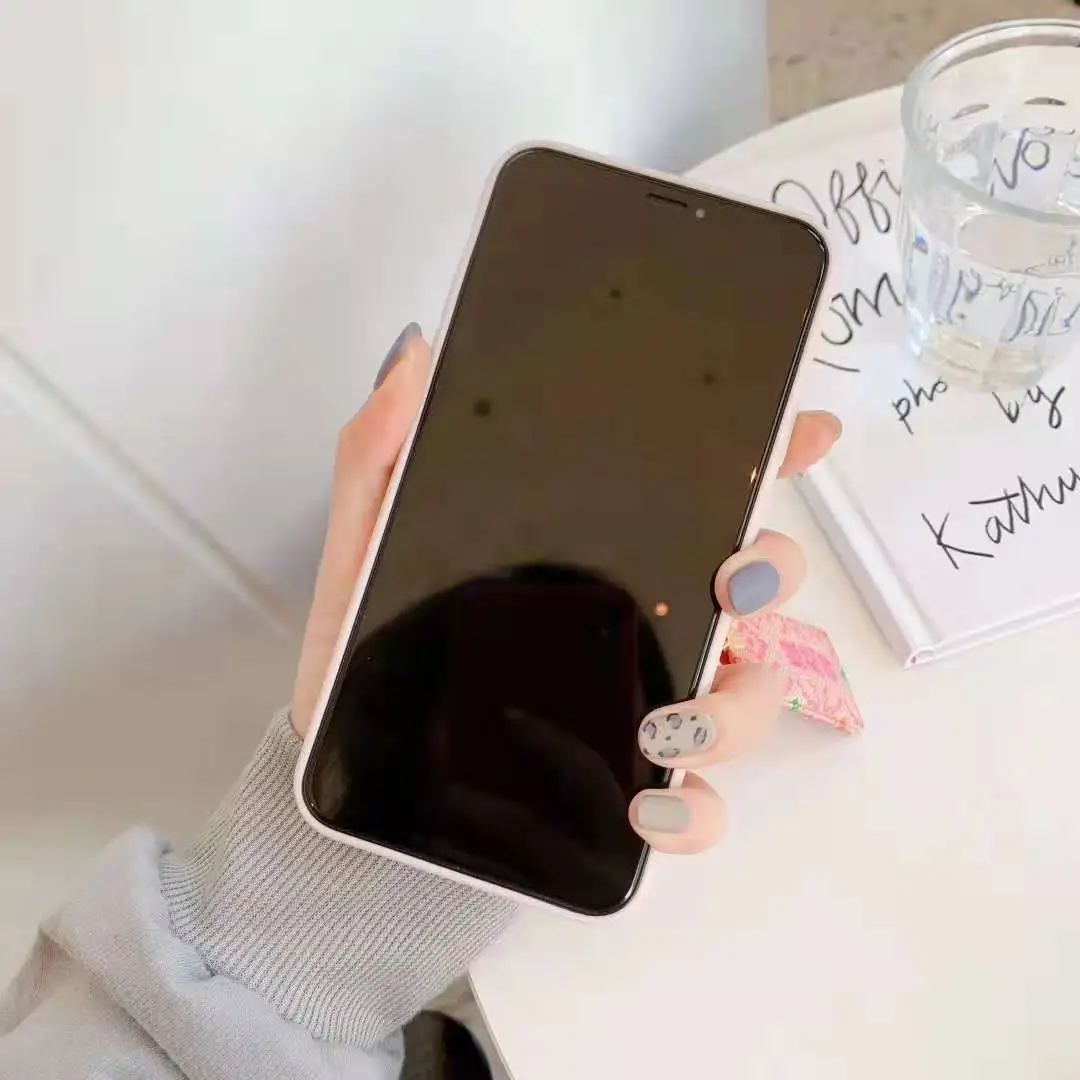 Для iphone 11 pro Max милый медведь Мягкий Полный ТПУ чехол для телефона для iphone 11 8plus 7P 6S 6p XR XS Max мультяшный чехол+ игрушки+ маленький колокольчик