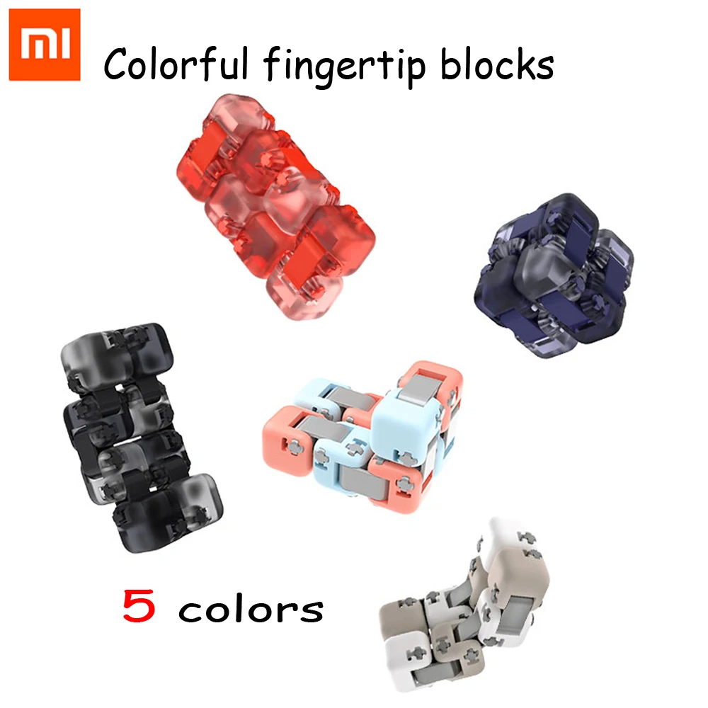 Cube Spinner Finger Bricks Intelligence Toys Portable Smart Finger Toys For xiaomi smart home Gift for Kid