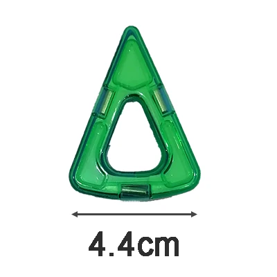 1pcs Magnetic DIY building blocks parts construction toys for toddlers Designer magnetic toys Magnet model building toys small Scalloped